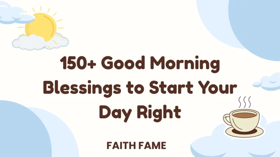 Good Morning Blessings