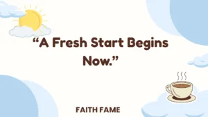 Inspirational Good Morning Blessings